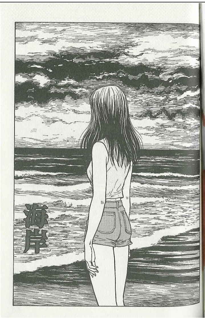 伊藤润二系列《海岸》-黑白漫话