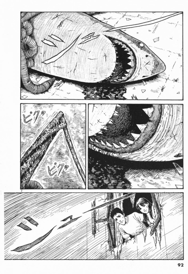 伊藤润二系列《鱼》上卷-黑白漫话